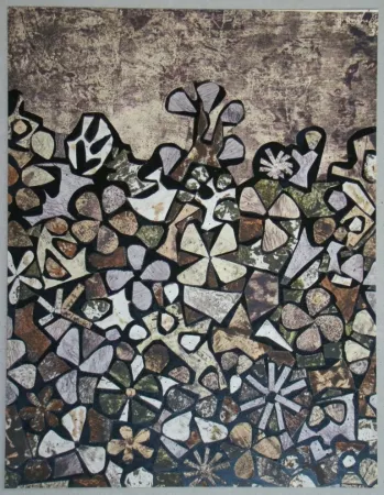 Трафарет Dubuffet - Jardin de quite-vite