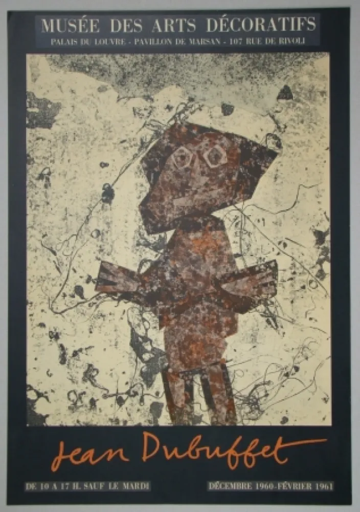 Литография Dubuffet - Jean Dubuffet