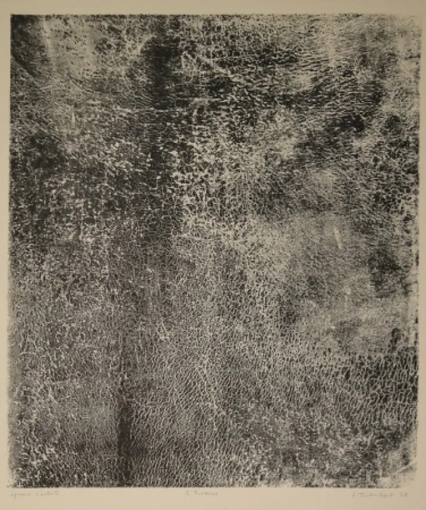 Литография Dubuffet - L’humus - Le Preneur d’empreintes