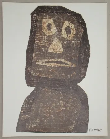 Литография Dubuffet - Lithographie originale pour XXe Siècle