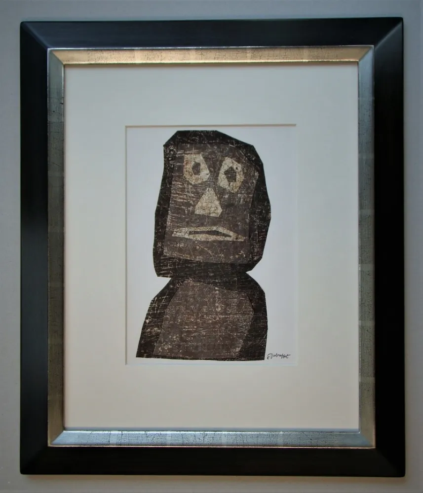 Литография Dubuffet - Personnage