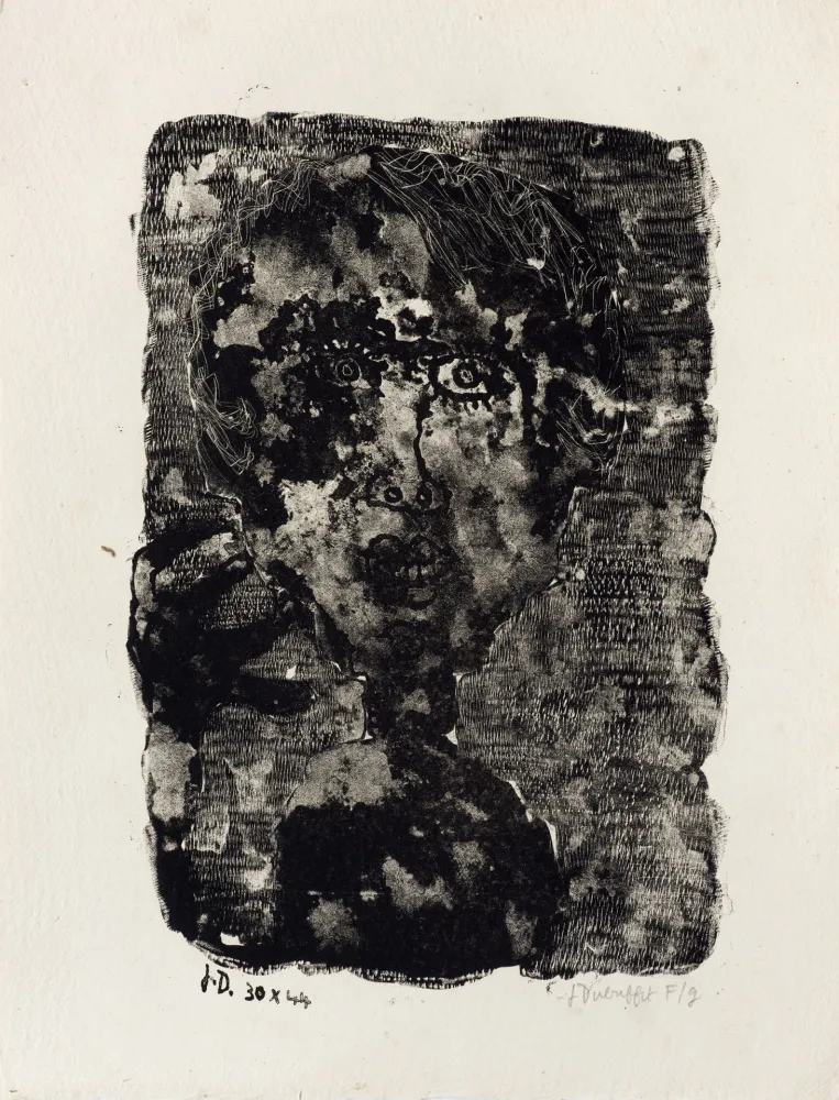 Литография Dubuffet - Sophisticated lady