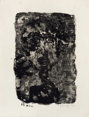 Литография Dubuffet - Sophisticated lady