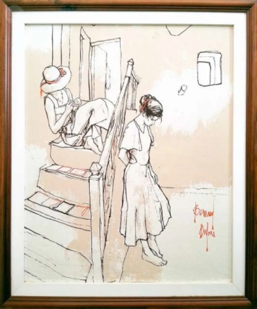 Нет Никаких Технических Dufour  - Les filles sur les escaliers