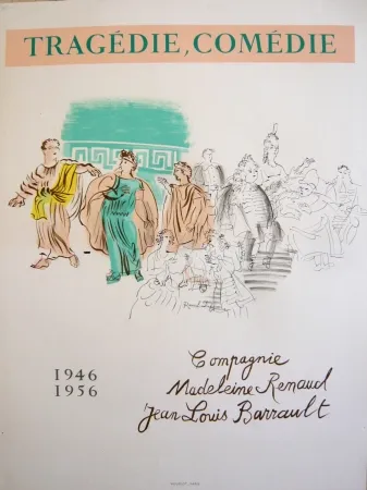 Афиша Dufy - Affiche Tragédie Comédie 