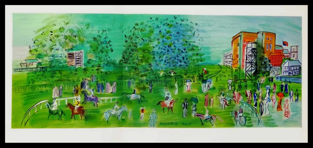 Литография Dufy - ASCOT