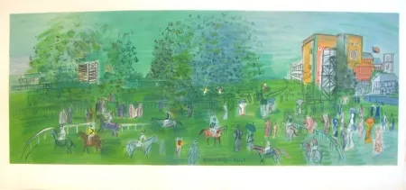 Литография Dufy - Ascot