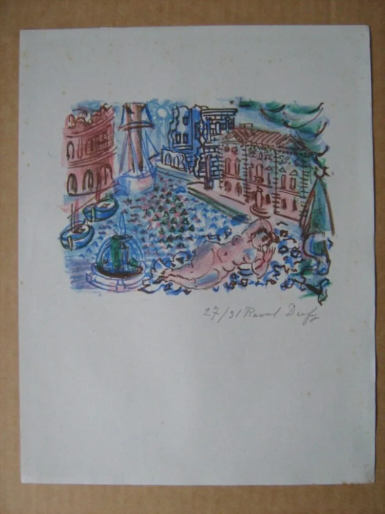 Нет Никаких Технических Dufy - Eloge de Raoul Dufy. Orné de gravures originales.