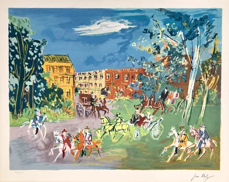 Литография Dufy - La Promenade