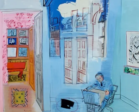 Литография Dufy - L’atelier de Impasse Guelma