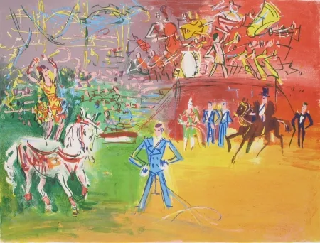 Литография Dufy - Le Cirque
