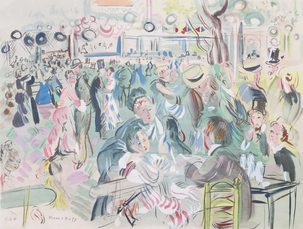 Трафарет Dufy - Le Moulin de la Galette