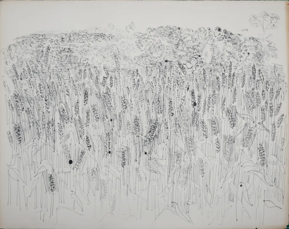 Литография Dufy - Les Blés, 1933