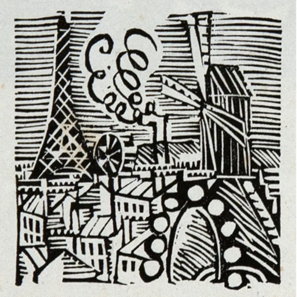 Иллюстрированная Книга Dufy - Les élégies martiales 