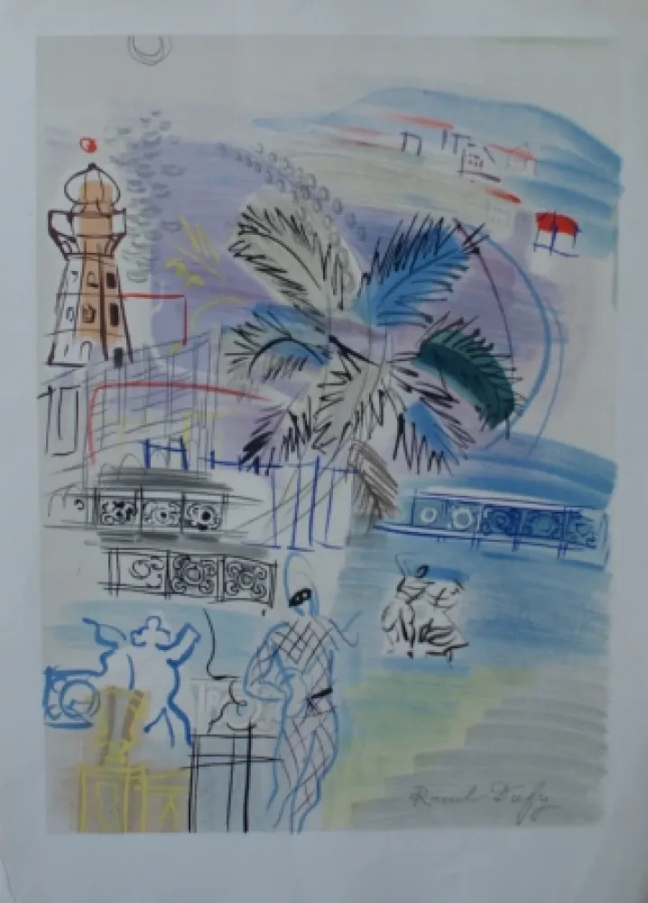 Литография Dufy - Nice