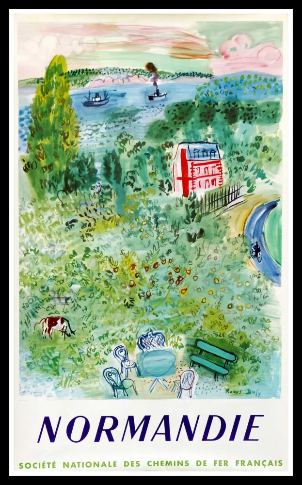 Литография Dufy - NORMANDIE