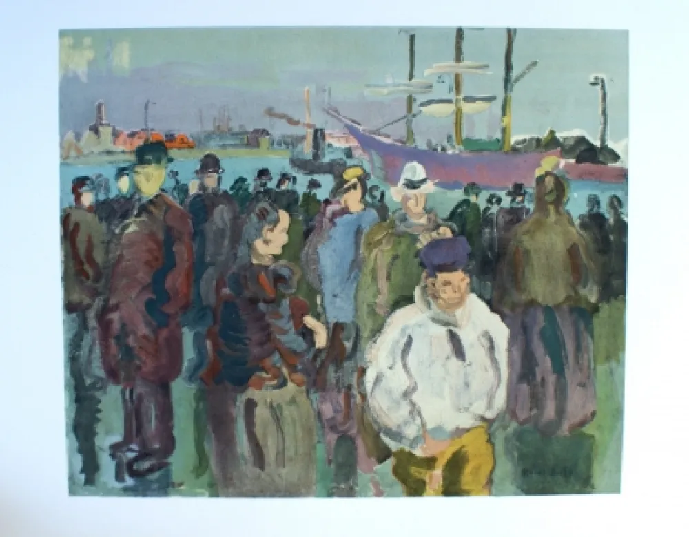 Литография Dufy - Quia a Rouen