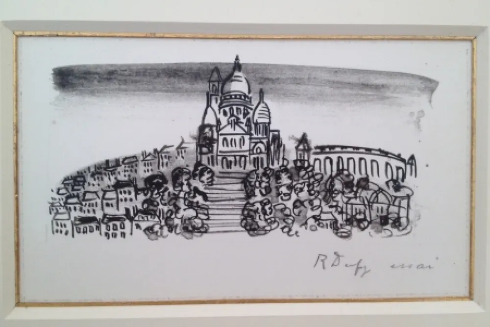 Литография Dufy - Sacre Coeur