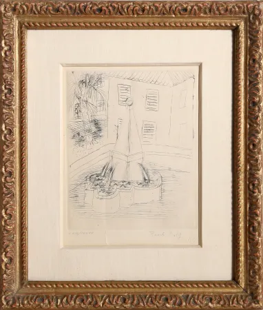 Гравюра Dufy - The Fountain of Venice