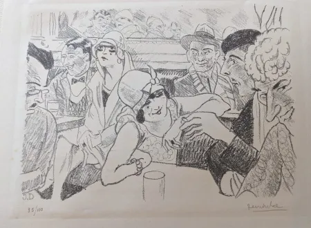 Литография Dulac - Initiation