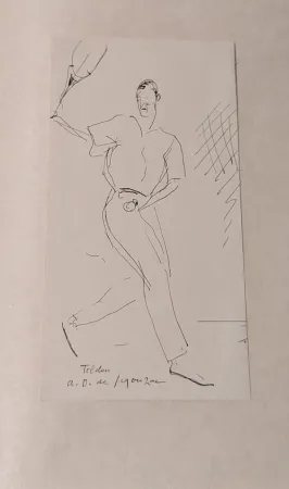 Гравюра Dunoyer De Segonzac - Le Sport. Eaux fortes, dessins et croquis par André Dunoyer de Segonzac.