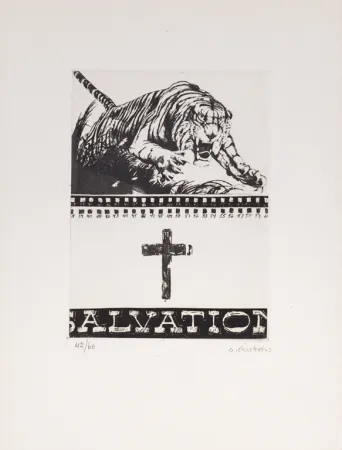 Офорт Durkee - Untitled