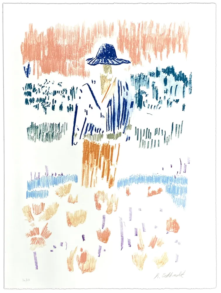 Литография Eckhardt - Sans titre 4
