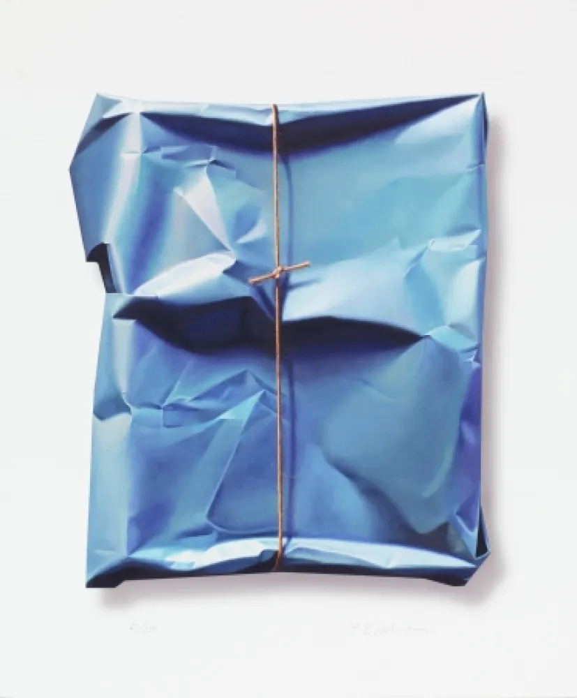 Цифровой Эстамп Edelmann - Detection of Blue Vibration II