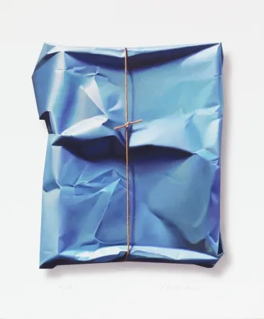 Цифровой Эстамп Edelmann - Detection of Blue Vibration II