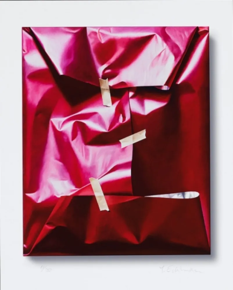 Цифровой Эстамп Edelmann - Rapid Pressure and Control of Red.