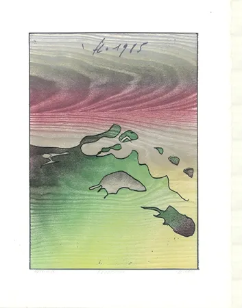 Гравюра На Дереве Eggenschwiler - Cocodrillo