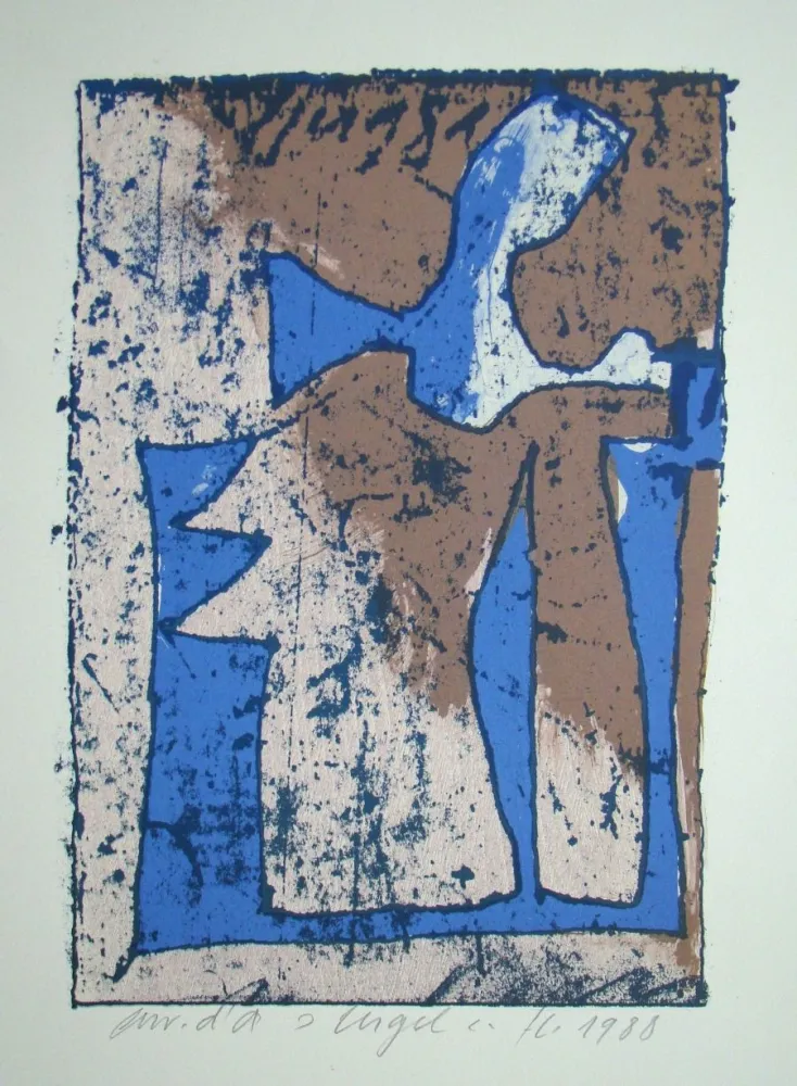 Гравюра На Дереве Eggenschwiler - Engel