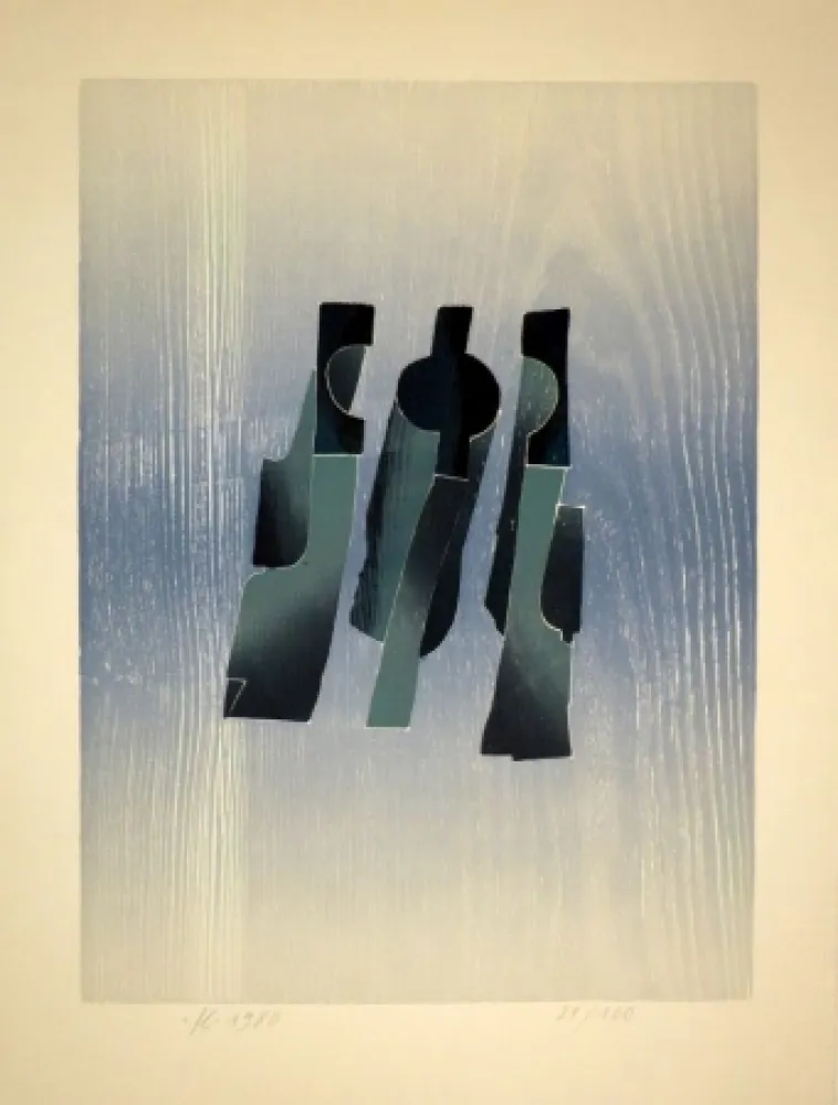 Гравюра На Дереве Eggenschwiler - Lettern