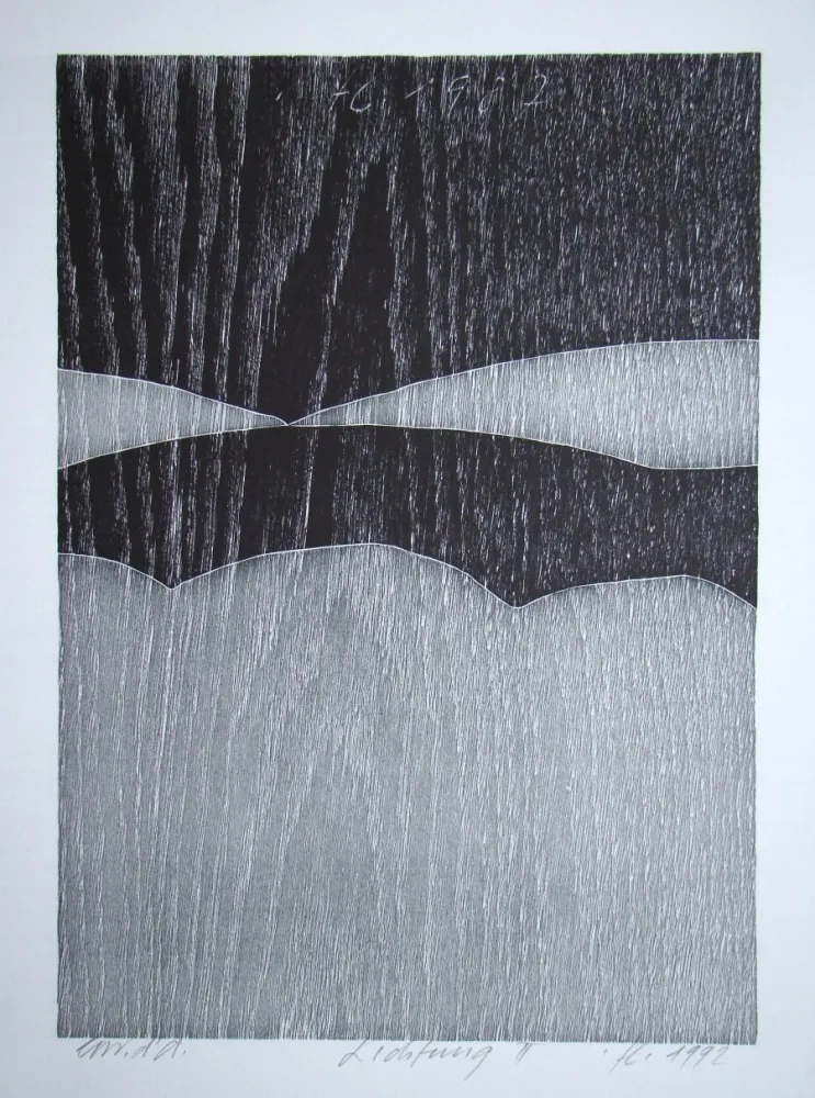 Гравюра На Дереве Eggenschwiler - Lichtung II.