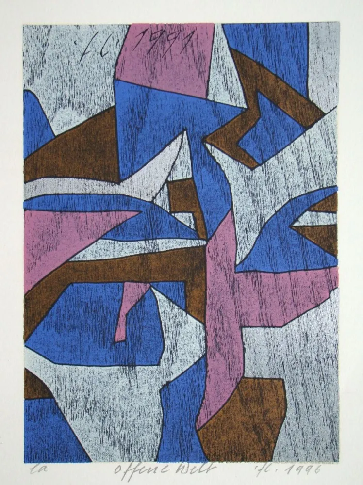 Гравюра На Дереве Eggenschwiler - Offene Welt