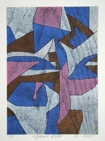 Гравюра На Дереве Eggenschwiler - Offene Welt