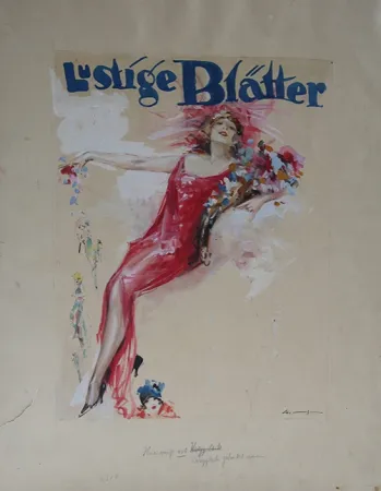 Нет Никаких Технических Ehrenberger - Design for cover of ¨Lustige Blätter
