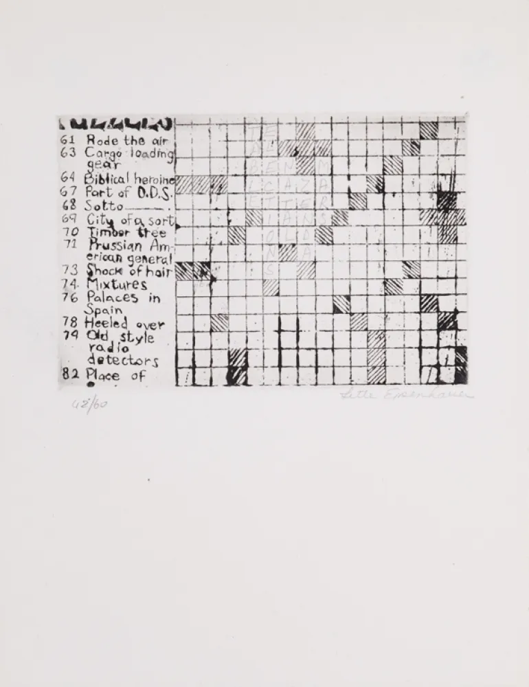 Офорт Eisenhauer - Untitled