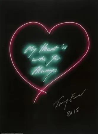 Литография Emin - Framed My Heart Is With You Always