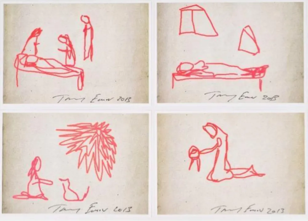 Многоэкземплярное Произведение Emin - Ipad Sketches - Nativity set of 5