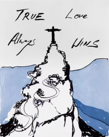 Литография Emin - True Love Always Wins
