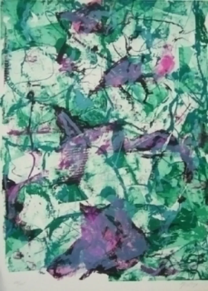 Литография En Jong - Monde imaginaire III