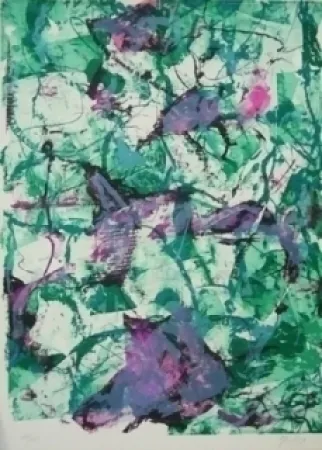 Литография En Jong - Monde imaginaire III