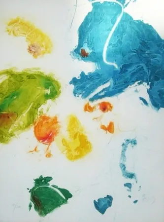 Гравюра En Joong - Composition abstraite