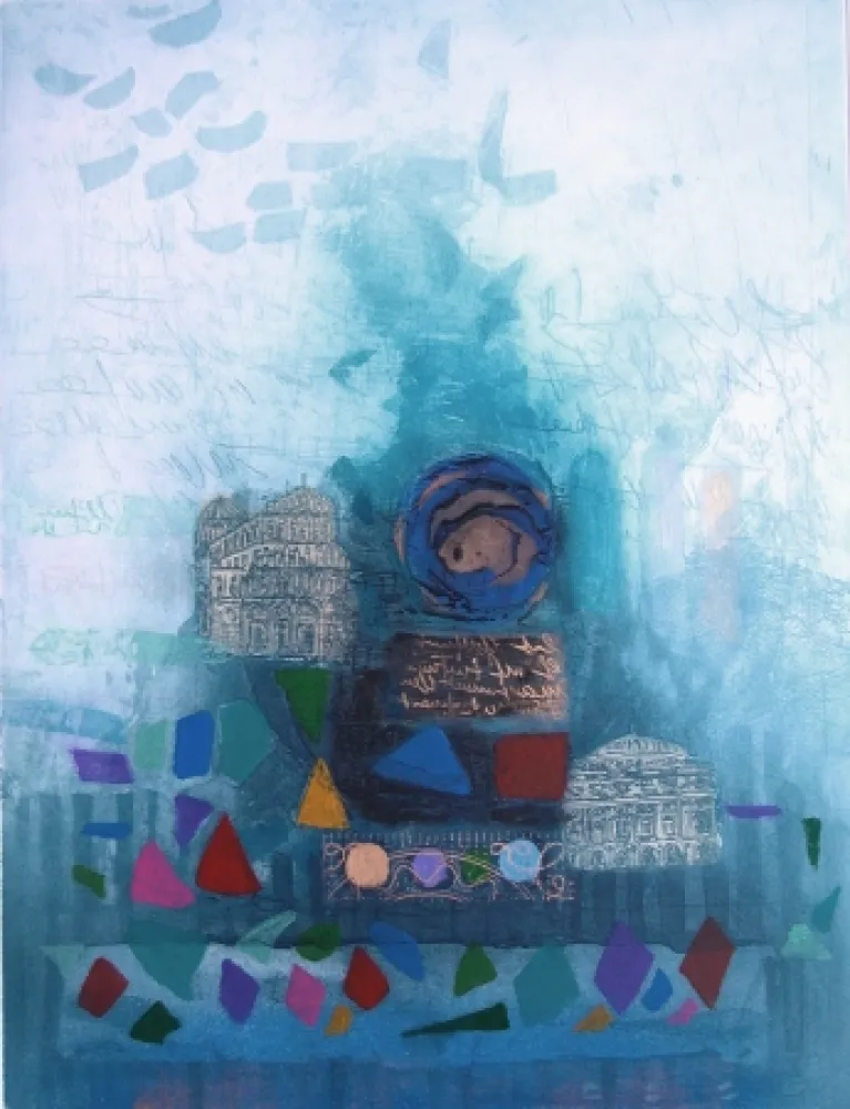 Гравюра Engel - DEUX OPERAS II -gravure de NISSAN ENGEL