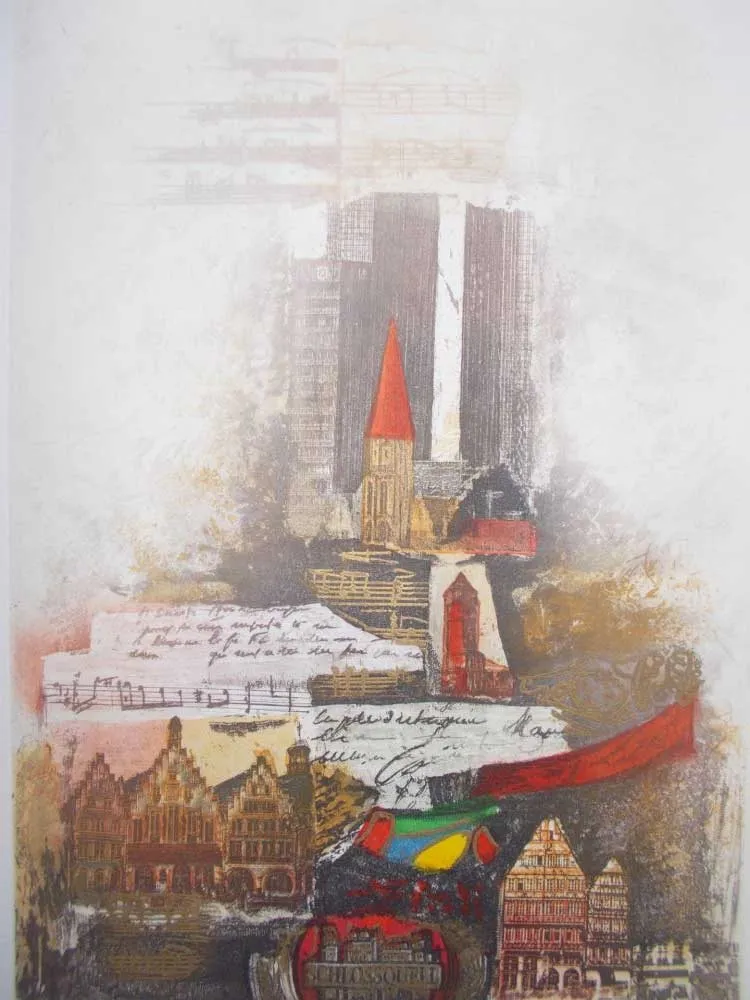 Гравюра Engel - Francfort