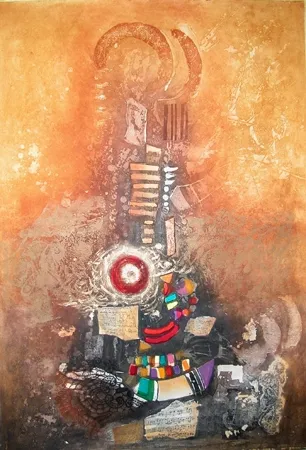 Гравюра Engel - REVE D'OR gravure originale de Nissan Engel