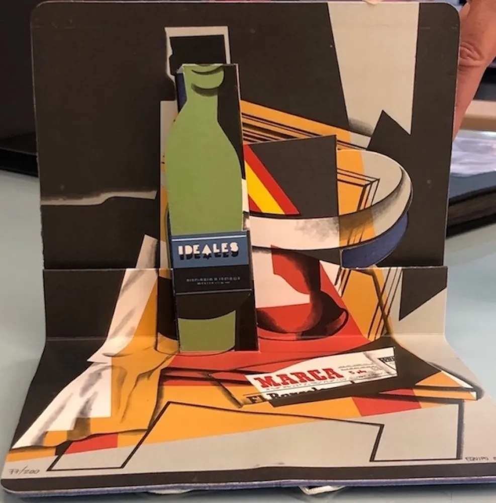 Сериграфия Equipo Cronica - Bodegón nacional