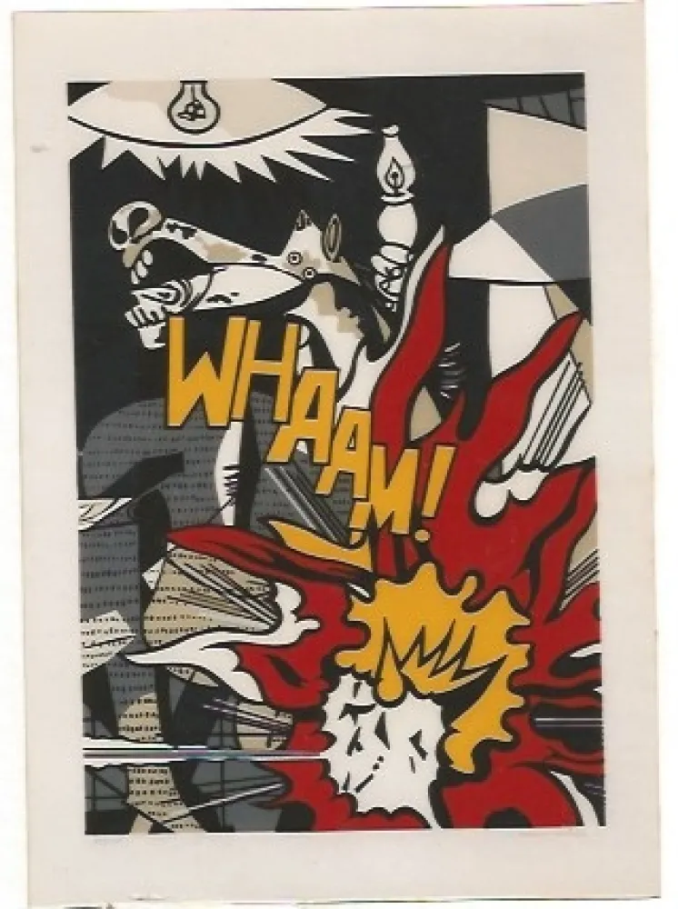 Сериграфия Equipo Cronica - Guernica