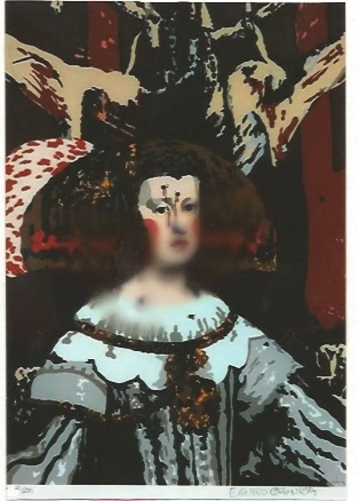 Сериграфия Equipo Cronica - Mariana y las moscas